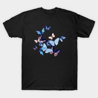 Blue Butterflies 2 T-Shirt